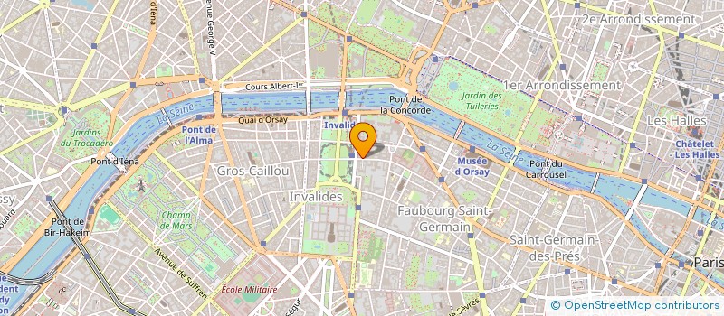 localisation de l'entreprise CAMEBAT à PARIS
