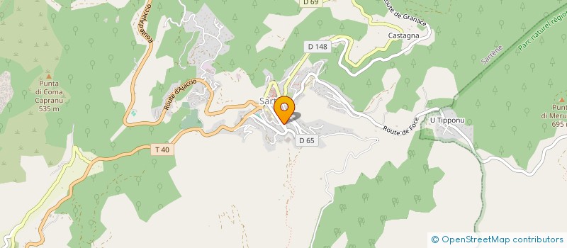 localisation de l'entreprise CAMEDDA BTP à SARTENE