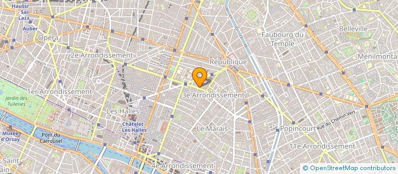 localisation de l'entreprise CAMEL A PARIS  PARIS