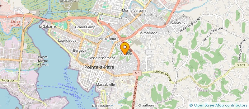 localisation de l'entreprise CAMELEC SN à LES ABYMES