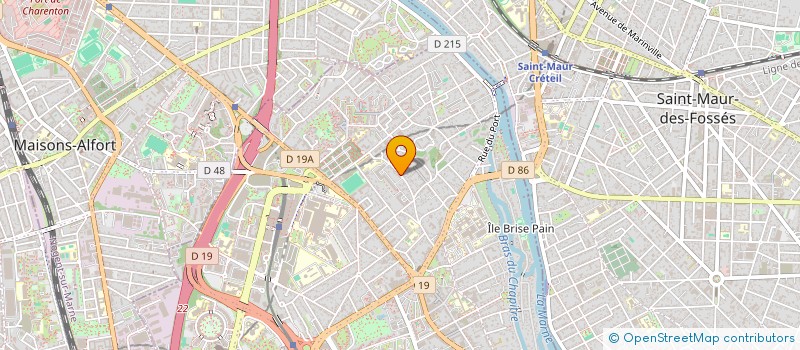 localisation de l'entreprise CAMELEIA  CRETEIL