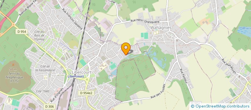 localisation de l'entreprise CAMELEO CONCEPT  LIBERCOURT