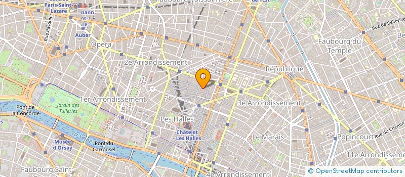 localisation de l'entreprise CAMELEON à PARIS