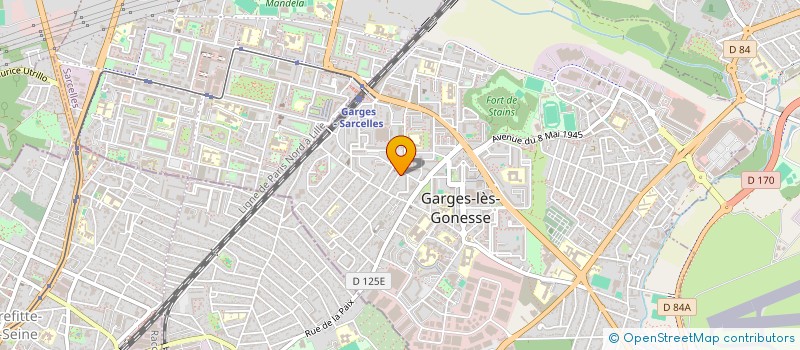 localisation de l'entreprise CAMELEON  GARGES-LES-GONESSE