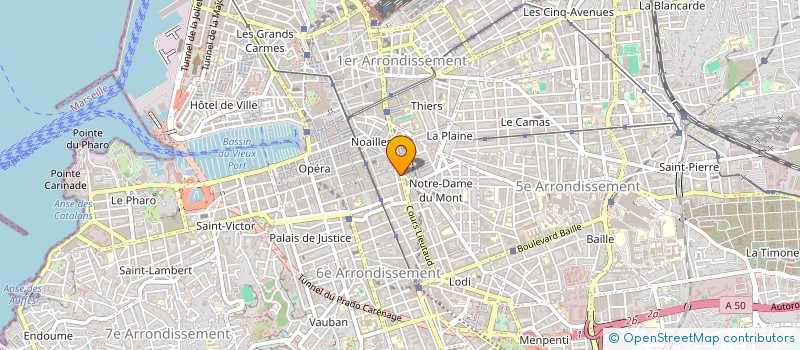 localisation de l'entreprise CAMELEON à MARSEILLE
