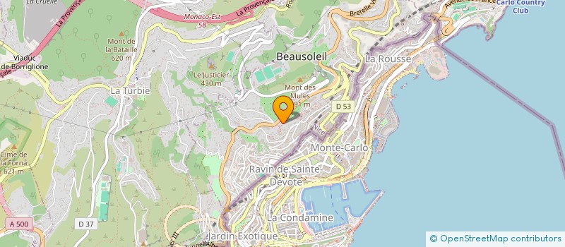 localisation de l'entreprise CAMELEON  BEAUSOLEIL