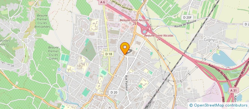 localisation de l'entreprise CAMELEON  CHOREY-LES-BEAUNE