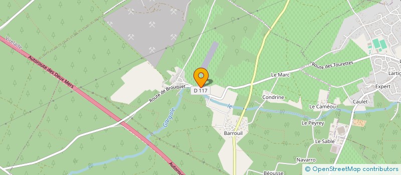 localisation de l'entreprise CAMELEON  ILLATS