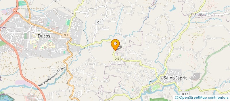 localisation de l'entreprise CAMELEON 972  DUCOS