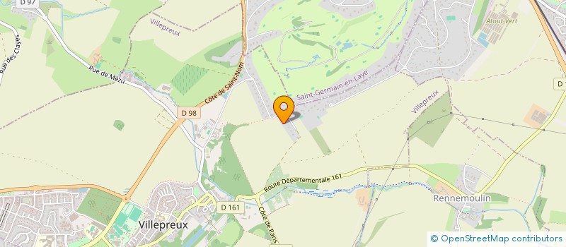 localisation de l'entreprise CAMELEON EVENT  VILLEPREUX