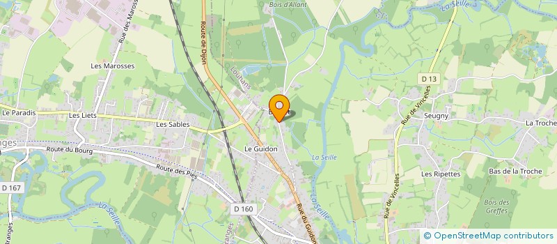 localisation de l'entreprise CAMELEONS à LOUHANS