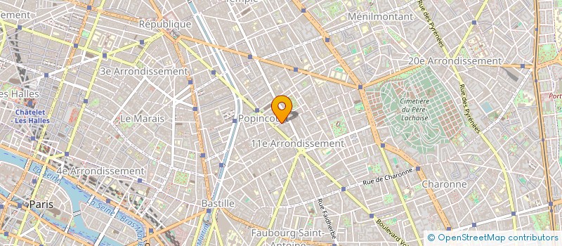 localisation de l'entreprise CAMELIA  PARIS