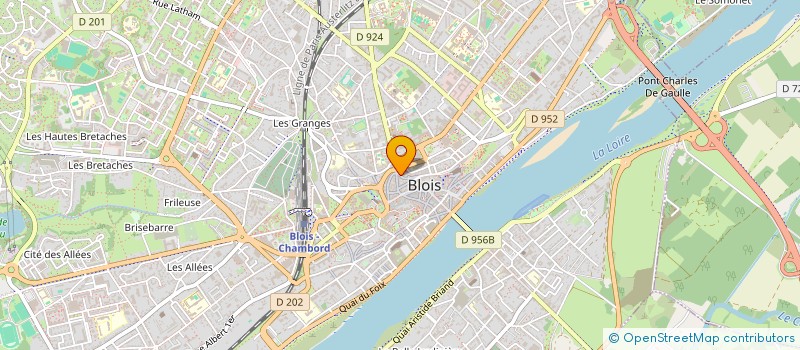 localisation de l'entreprise CAMELIA  BLOIS