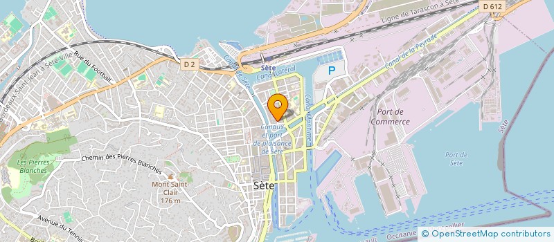 localisation de l'entreprise CAMELIA  SETE