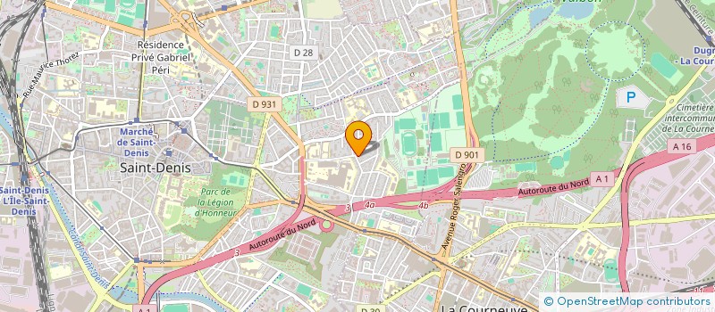 localisation de l'entreprise CAMELIA  SAINT-DENIS