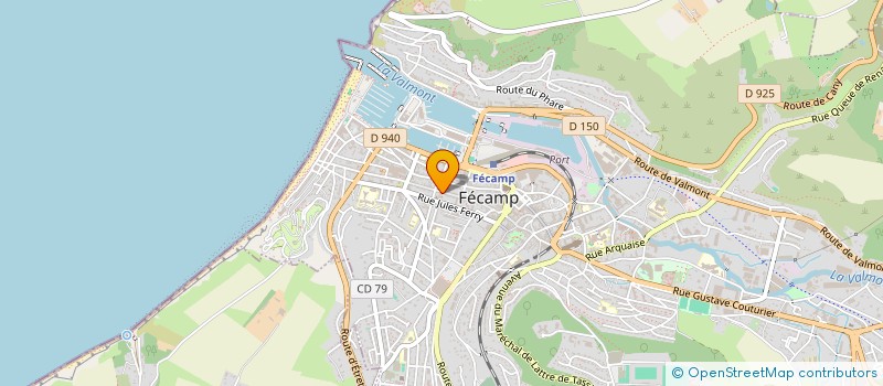 localisation de l'entreprise CAMELIA  FECAMP