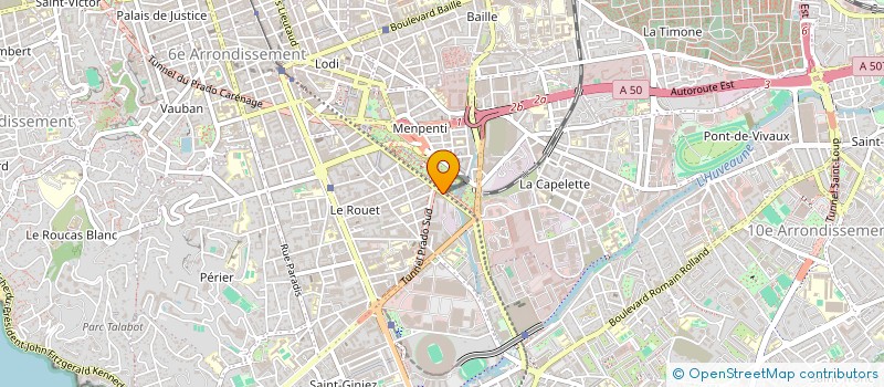 localisation de l'entreprise CAMELIA à MARSEILLE