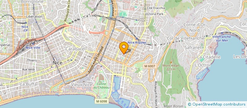 localisation de l'entreprise CAMELIA CARE & BEAUTY à NICE