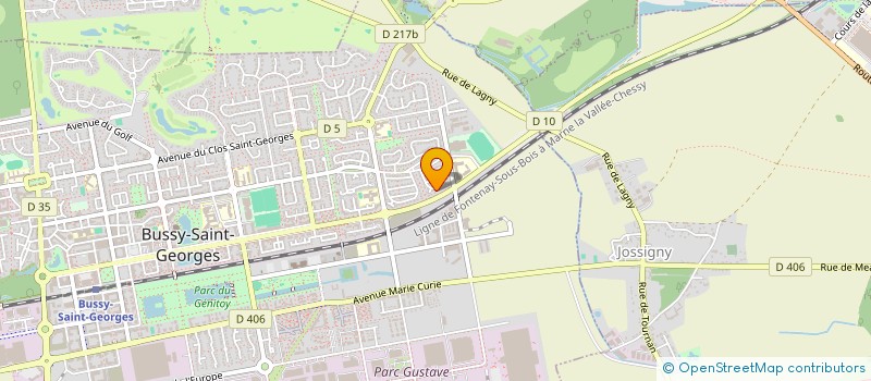 localisation de l'entreprise CAMELIA CONSULTING à BUSSY-SAINT-GEORGES