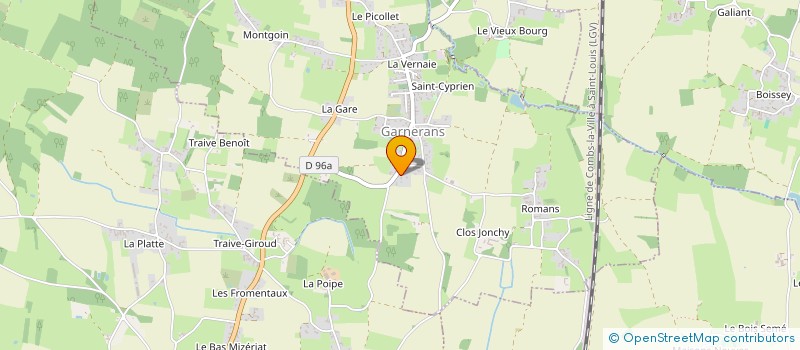 localisation de l'entreprise CAMELIA DES COMBES  GARNERANS