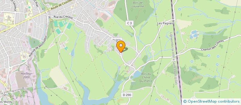 localisation de l'entreprise CAMELIE  LE BREUIL