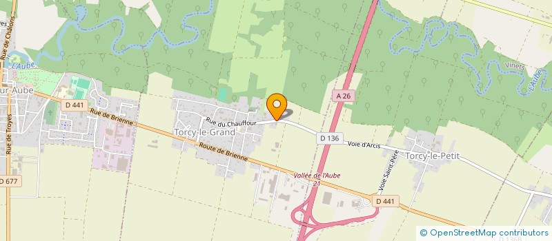 localisation de l'entreprise CAMELIROM  TORCY-LE-GRAND