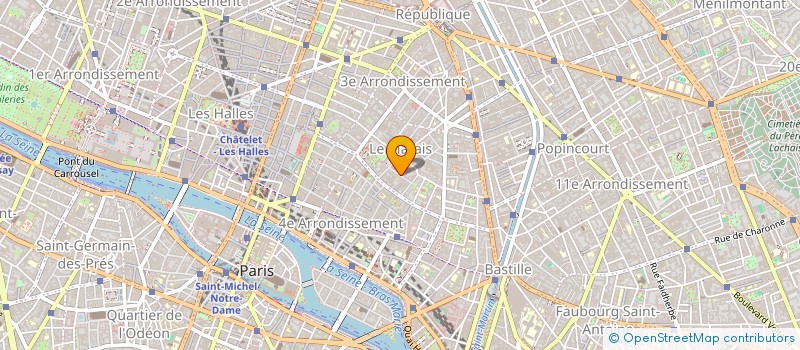 localisation de l'entreprise CAMELLIA  PARIS