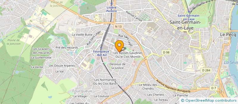 localisation de l'entreprise CAMELLIA  SAINT-GERMAIN-EN-LAYE