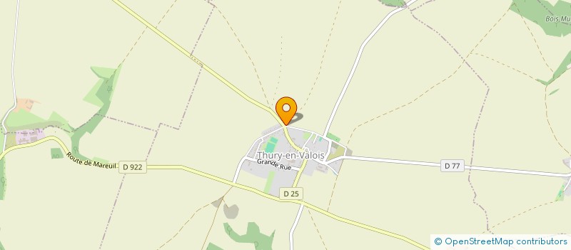 localisation de l'entreprise CAMELO  THURY-EN-VALOIS