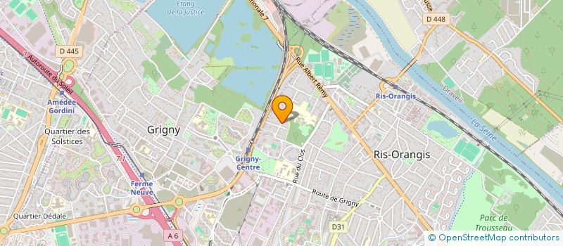 localisation de l'entreprise CAMELO à RIS-ORANGIS