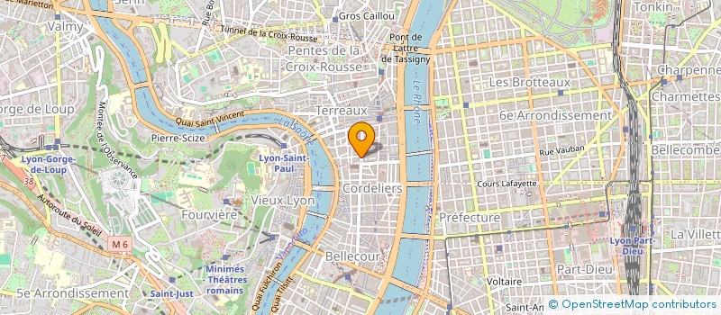 localisation de l'entreprise CAMELOT à LYON 1ER