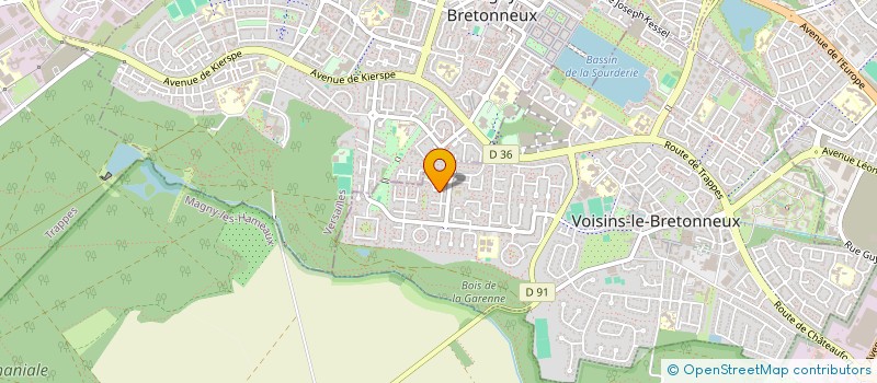 localisation de l'entreprise CAMELS  VOISINS-LE-BRETONNEUX