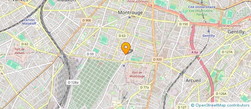 localisation de l'entreprise CAMELUS INC PRODUCTION à MONTROUGE