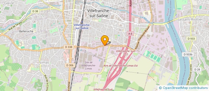 localisation de l'entreprise CAMELY à VILLEFRANCHE-SUR-SAONE