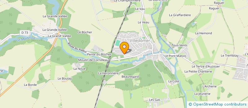 localisation de l'entreprise CAMELYS  VILLEDOMER