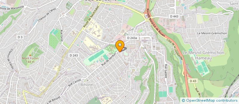 localisation de l'entreprise CAMEMBEAR  BIHOREL