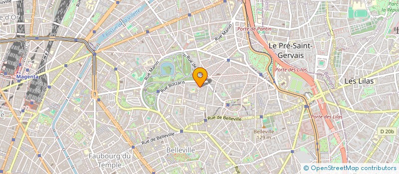 localisation de l'entreprise CAMENEON à PARIS