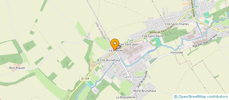 localisation de l'entreprise CAMEO à SAINT-OUEN