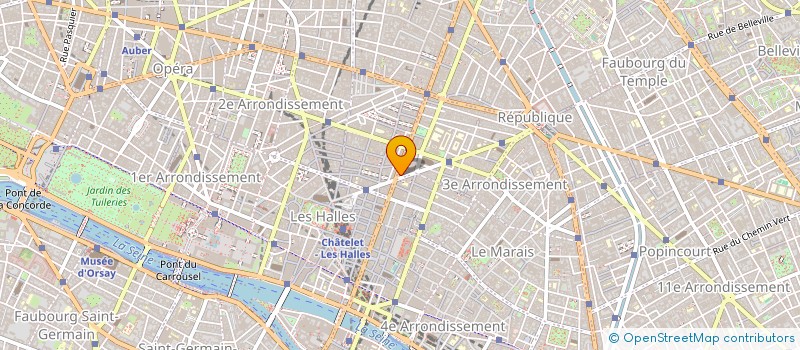 localisation de l'entreprise CAMEO à PARIS