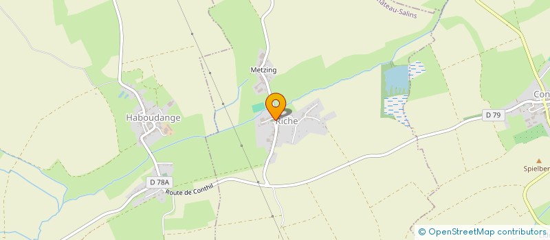 localisation de l'entreprise CAMEO  RICHE