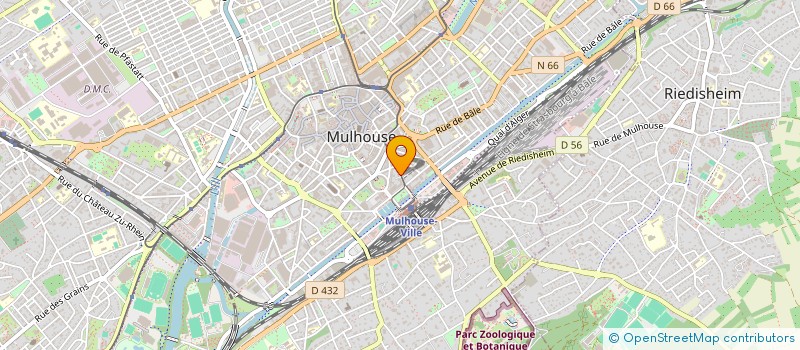 localisation de l'entreprise CAMEO  MULHOUSE