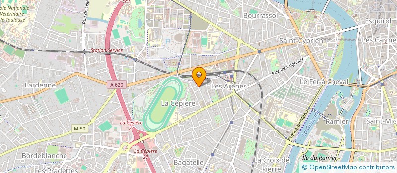 localisation de l'entreprise CAMER à TOULOUSE
