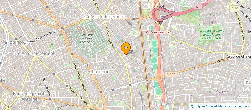 localisation de l'entreprise CAMERA à PARIS
