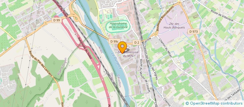 localisation de l'entreprise CAMERA & CO  CAVAILLON