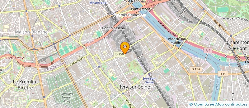 localisation de l'entreprise CAMERA SET  PARIS