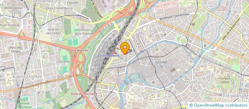 localisation de l'entreprise CAMERATOOLS  STRASBOURG