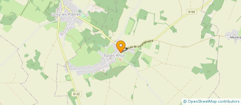 localisation de l'entreprise CAMERCATH  EPIAIS-RHUS