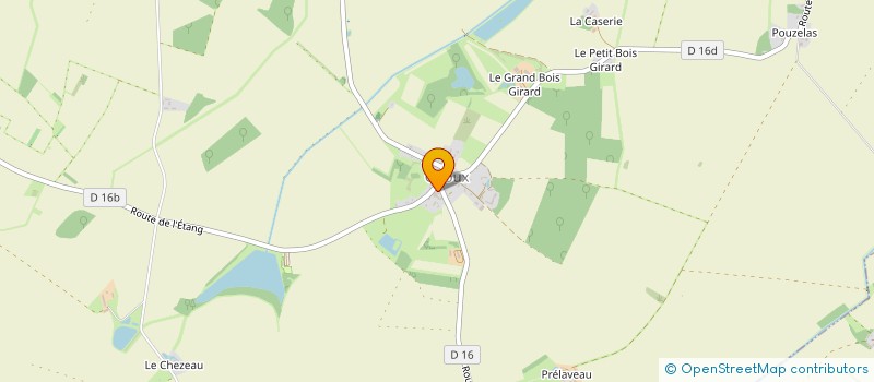 localisation de l'entreprise CAMERICK  GIROUX