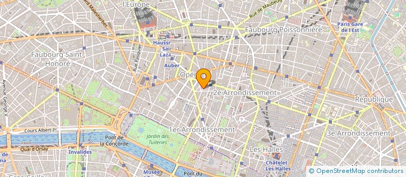 localisation de l'entreprise CAMERLIN  PARIS