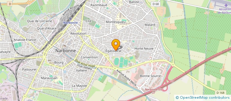 localisation de l'entreprise CAMERLO PIQUEMAL à NARBONNE
